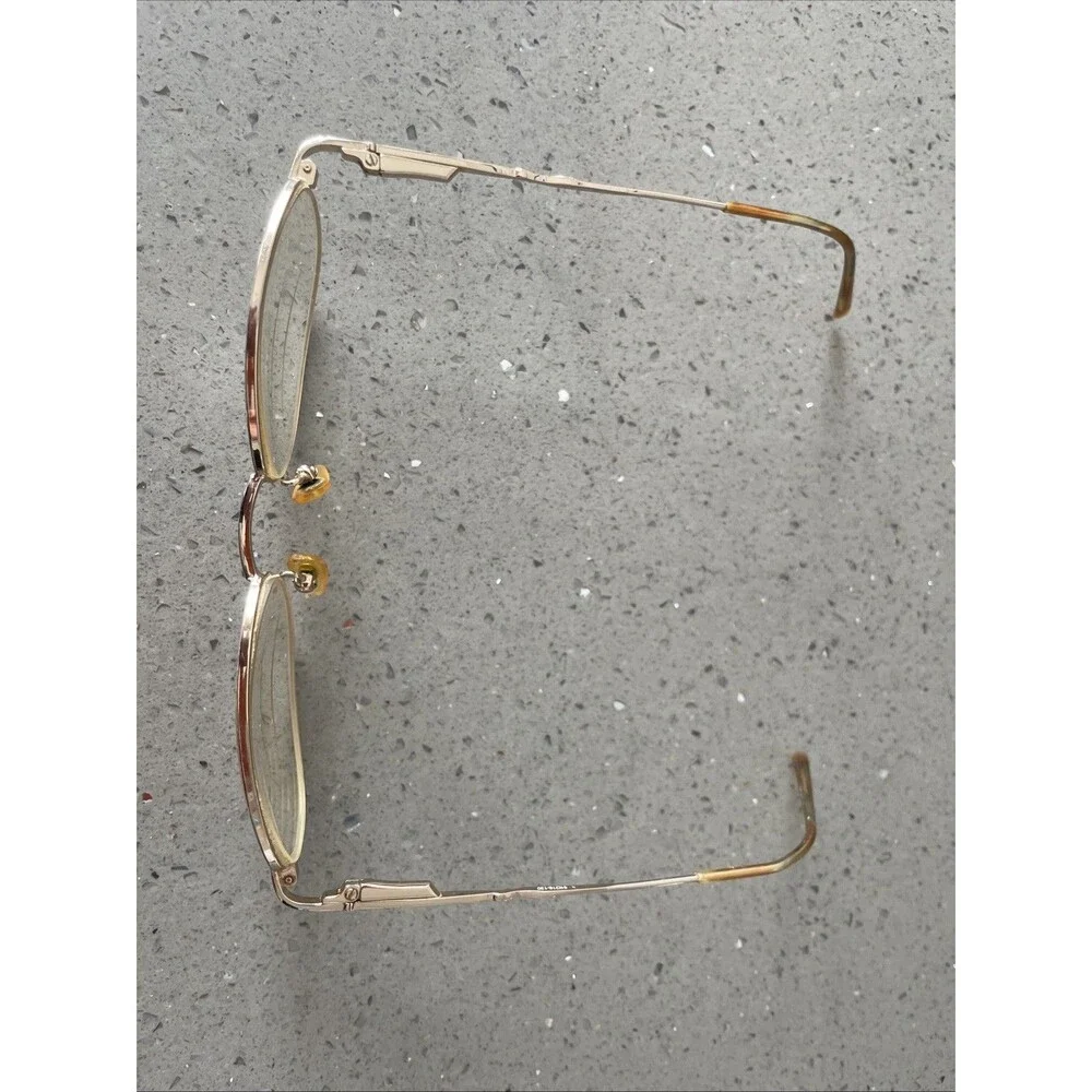 Savvy 51-16-130 Eyeglasses Frames ONLY Glasses Full Rim gold Vtg
